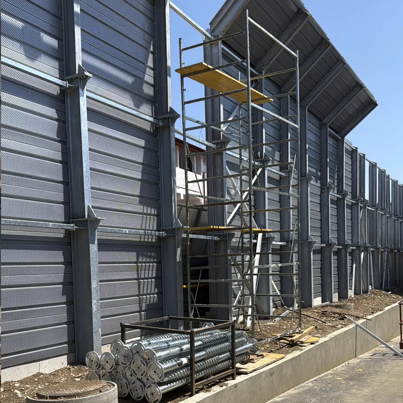 MARTETIC products delivered and prepared for integration into the execution of the structure