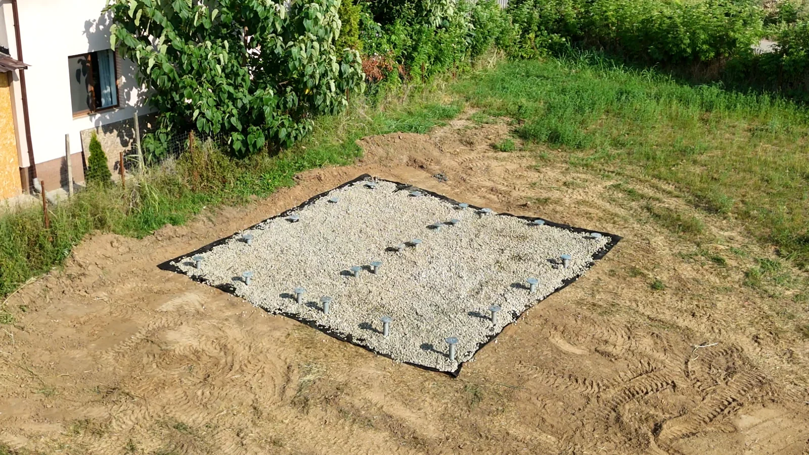 MARTETIC mechanised installation of a foundation screw